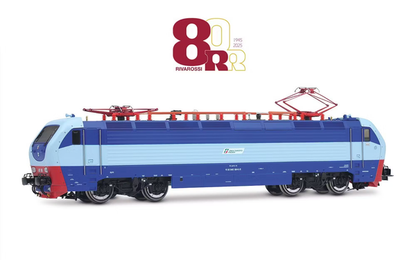 Rivarossi HR2891 E402B Italienische ReisezüGe H0 1:87 Elektrolokomotive Blau-image