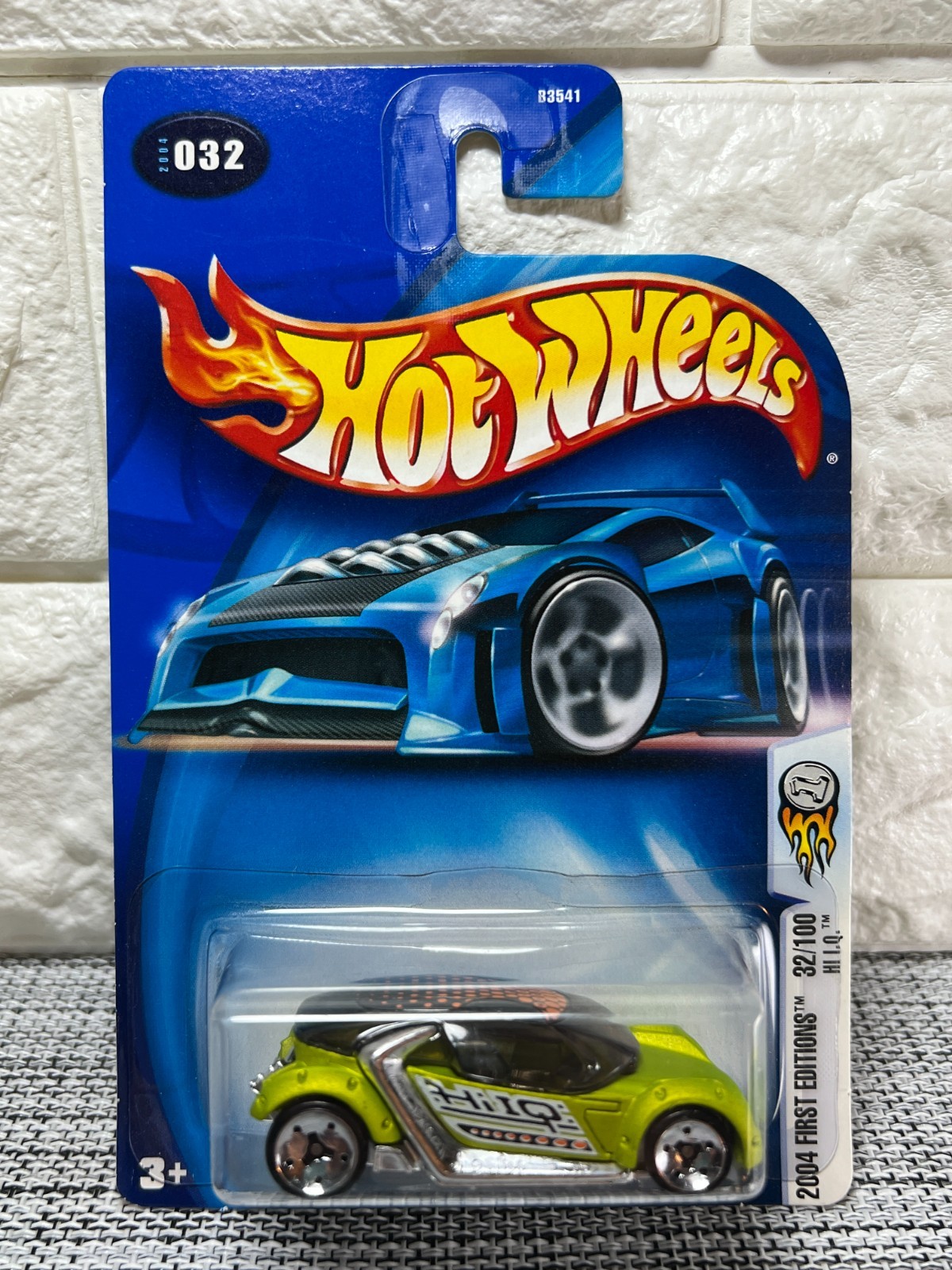 Hot Wheels 2004 First Editions 32/100 HI I.Q. 2004 #032 Green