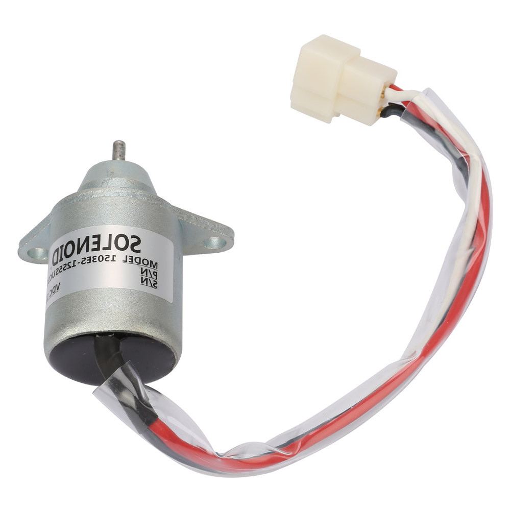 `12V Fuel Engine Shut Off Stop Solenoid Valve Kit 1503ES-12S5SUC5S.