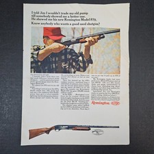 1966 Remington Arms Co Model 870 DuPont Vintage Print Ad Bridgeport CT Hunter