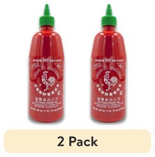  2 Pack Sriracha Hot Chili Sauce, 28Oz 793G Bottle