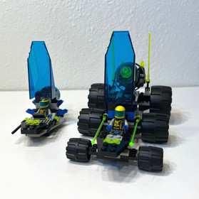 Vintage LEGO Space Unitron Crater Cruiser 1787 Complete 2 Minifigs Manual 1995