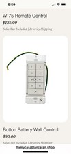 Casablaca Universal Button Battery Switch