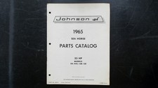 Johnson 1965 Sea Horse 33 HP Catalogo ricambi RX RXL 13B 13E 380575