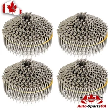 1200Pack 1-3/4” ×.09” 15 Degree Ring Shank Stainless Steel Siding Nails