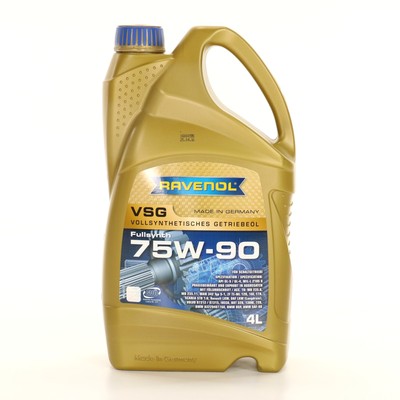RAVENOL VSG SAE 75W-90 Getriebeöl Schaltgetriebe API GL-4 MIL-L-2105D 4L 4 Liter