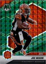 2021 Panini Mosaic Mosaic Green #234 Joe Mixon AFC - FB