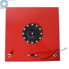 40L / 10 Gallon Fuel Cell Gas Tank Aluminum with Level red Street Drift