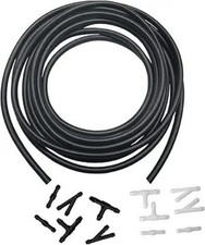 Windshield Washer Hose Kit with 12 Connectors, 4 Meter Hose f Size: 1 Set 012