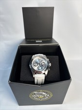 Orologio Uomo Invicta Speedway Montecarlo - 40mm, Bianco (50488) NUOVO DI ZECCA! 🔥🔥🔥
