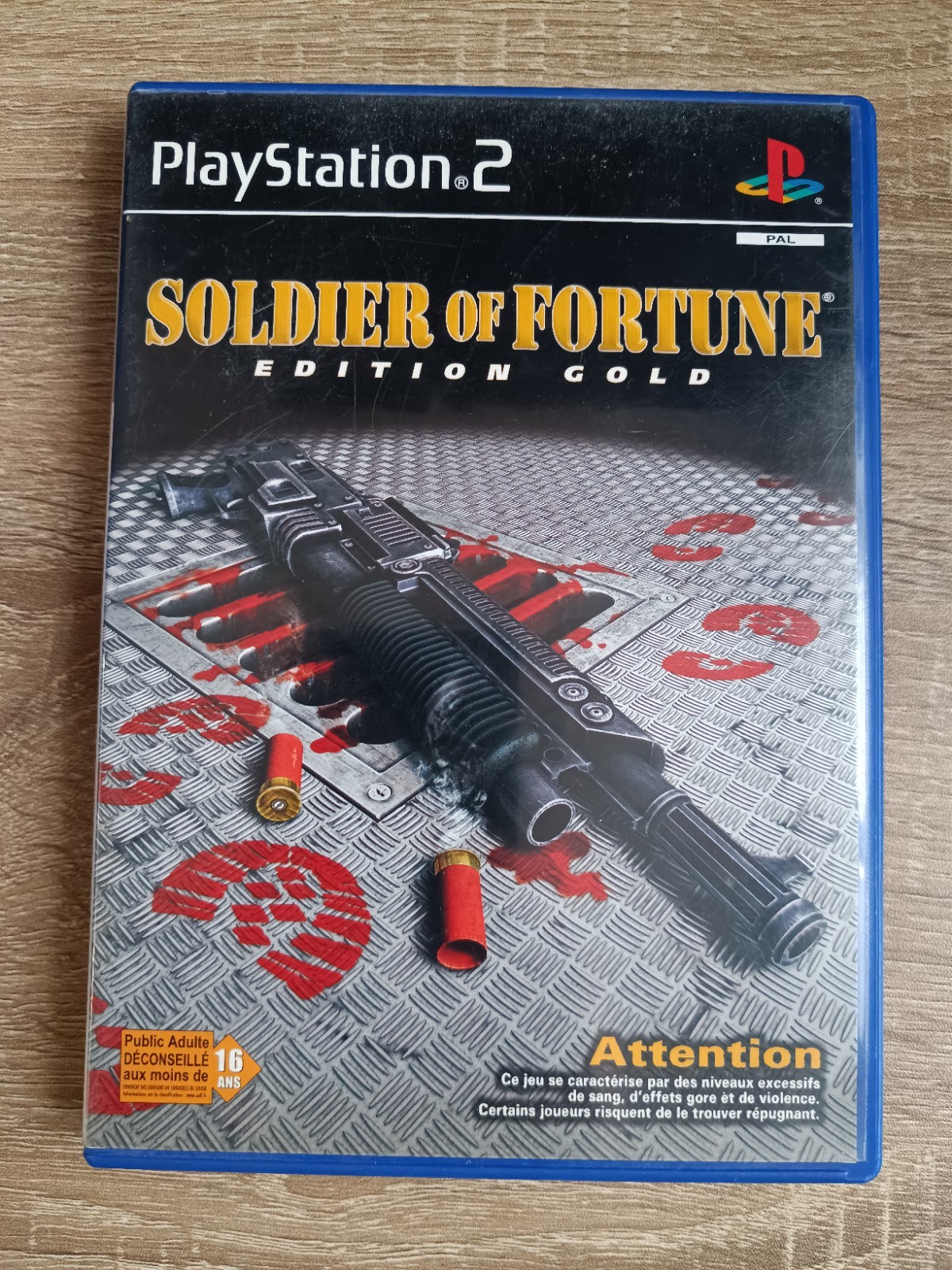 Jeu Soldier of Fortune Edition Gold - Complet FR - Sony PS2 Playstation 2