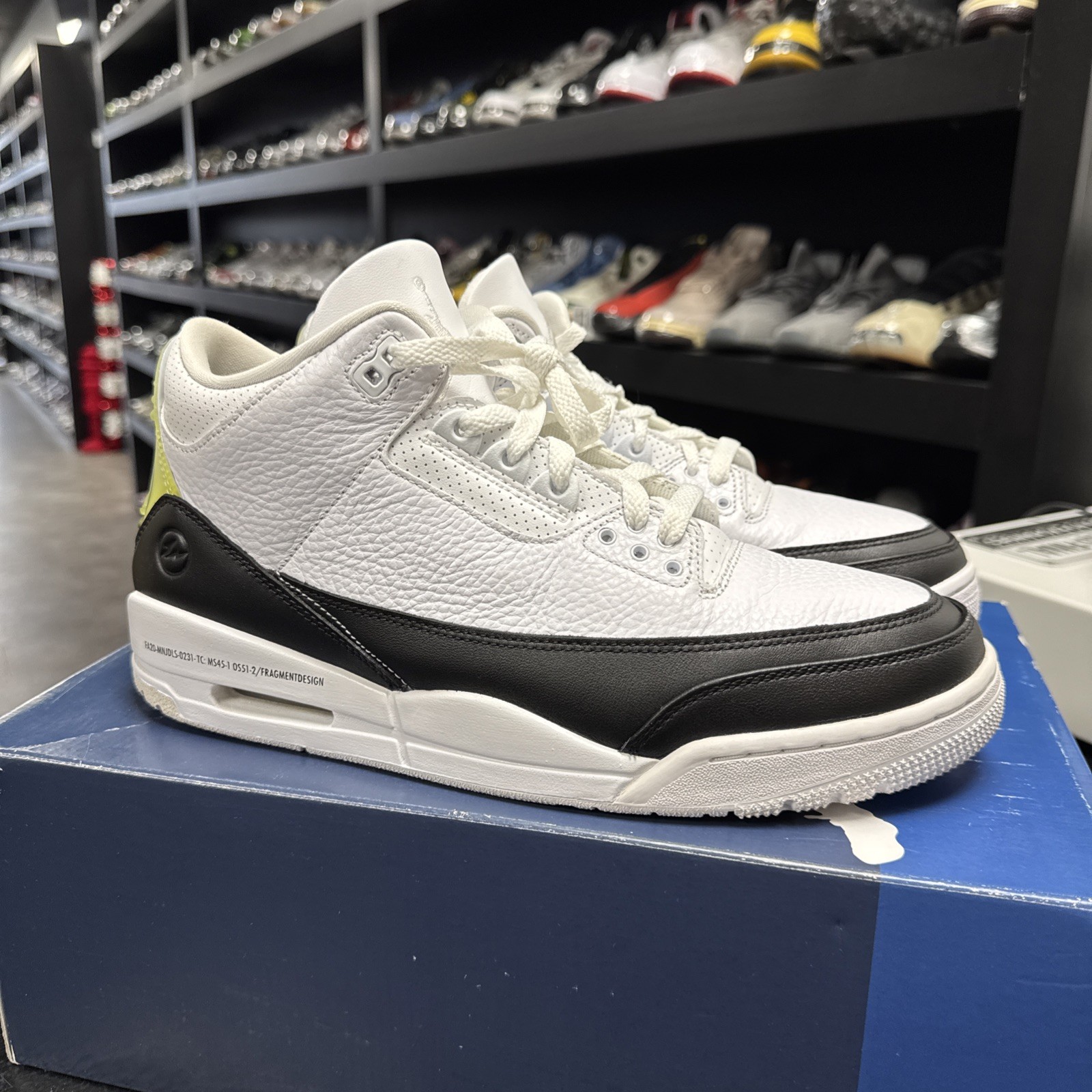 Size 10.5 - Jordan 3 Retro SP x Fragment Design Mid White