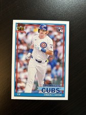 Owen Caissie 2026 Topps Baseball 1991 Topps #T91-10 RC Chicago Cubs Rookie