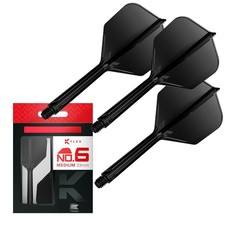 Target Darts K Flex Integrated Dart Flight Shaft No.6 3-Pack Flights Stems