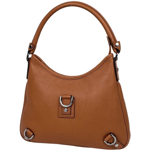 GUCCI 268637 Abby Vintage GG Shoulder Hand bag Brown Leather Women From Japan