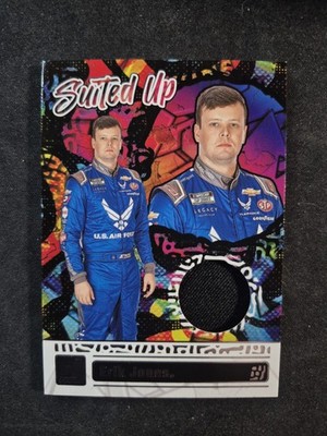 ERIK JONES 2024 PANINI DONRUSS RACING NASCAR SUITED UP PATCH JERSEY RELIC #SU-EJ