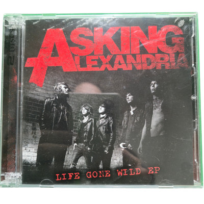 Asking Alexandria Life Gone Wild EP CD US Very Good Condition