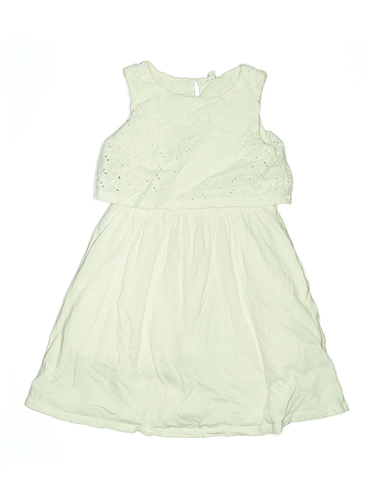 Uniqlo Girls Green Dress 7