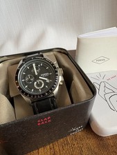 Orologio Uomo Fossil Decker CH2573 Quadrante Nero Cronografo