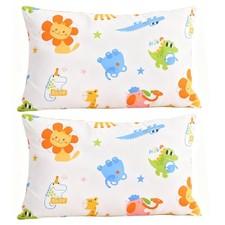2 Pcs Children Pillowcase JynxtoyZeal Cartoon 11.8 &times; 19.7 inches, Multicolor