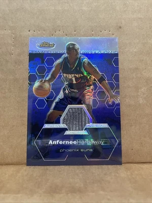 2002 PENNY ANFERNEE HARDAWAY TOPPS FINEST #129 GAME WORN RELIC #D/250 SP CARD - Image 1 of 2
