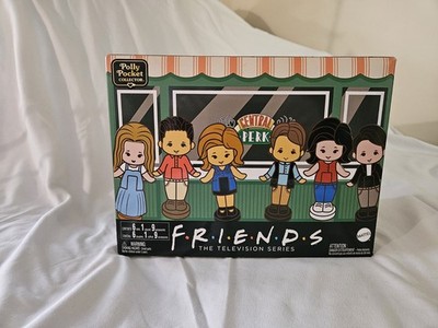 New Polly Pocket Collector Friends Central Perk Playset 6 Dolls 9 Accessories