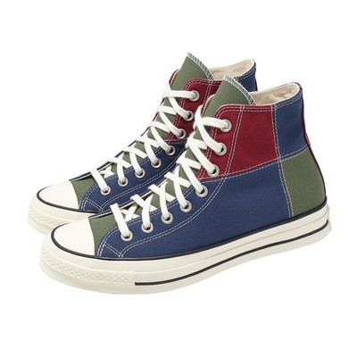 靴 CT70 Converse Chuck Taylor All Star Hi Converse x Noah Chuck 70 HI Patchwork Men Unisex Casual Shoes