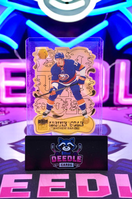 2024-25 Skybox Metal Universe Liquid Gold Mathew Barzal Case Hit
