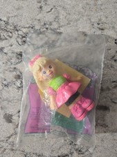 Vintage 1993 McDonalds Totally Toy Holiday Sally Secrets Figurine Doll NEW Seald