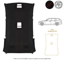 Luxe Wildleder Dachhimmel Abdeckung F�r BMW E60 E61 Kombi Eigener Neu Made IN Eu