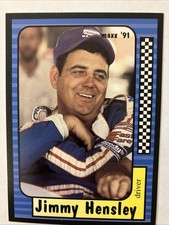 1991 Jimmy Hensley Maxx NASCAR Card #20