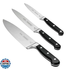 Tramontina Pro Series Forged 3-Piece Starter Kitchen Knife Set