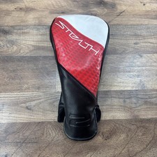TaylorMade Golf Stealth 2 Black/Red/White Driver Headcover