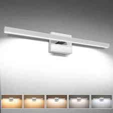  Modern Black Vanity Light 23.6 inch LED Black Bathroom Vanity Light 5CCT Led...