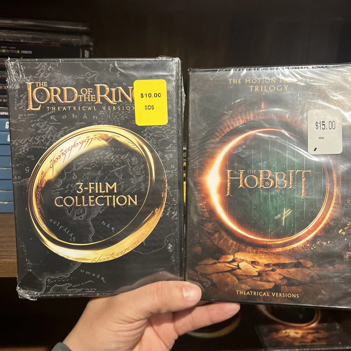 The Lord of the Rings Complete Series Box Set DVDs & Blu-ray Discs