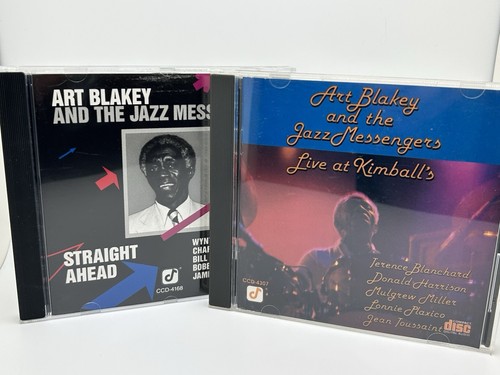 Art Blakey And The Jazz Messengers – Two Cd Lot Concord Jazz Live At Kimball's
