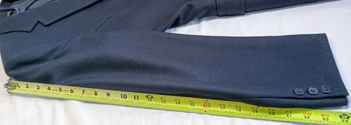 Giacca sportiva vintage anni 60 Levis Western blu scuro Rockabilly Yoke Back 42R - Foto 9 di 16