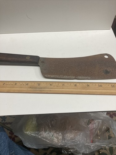 Vintage Steel Cleaver - Picture 4 of 5