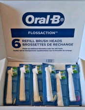 Lot of 6 -Genuine Oral-B Replacement Electric Toothbrush Head New 4 704 132-00 