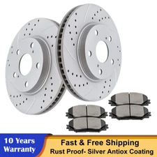 Front Rotors Discs Brake Pads Kits for Toyota Prius V RAV4 Lexus HS250h Scion XB