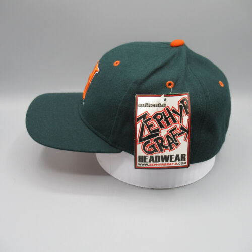 Vintage Hawaii Rainbow Warriors Hat Cap 7.5 Green Graf-X College Sports Adult - Picture 4 of 14