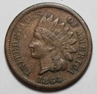1864 Indian Head Cent M1250