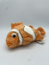 Russ Berrie Yomiko Classics Clownfish 7" Plush Stuffed Aquatic Fish