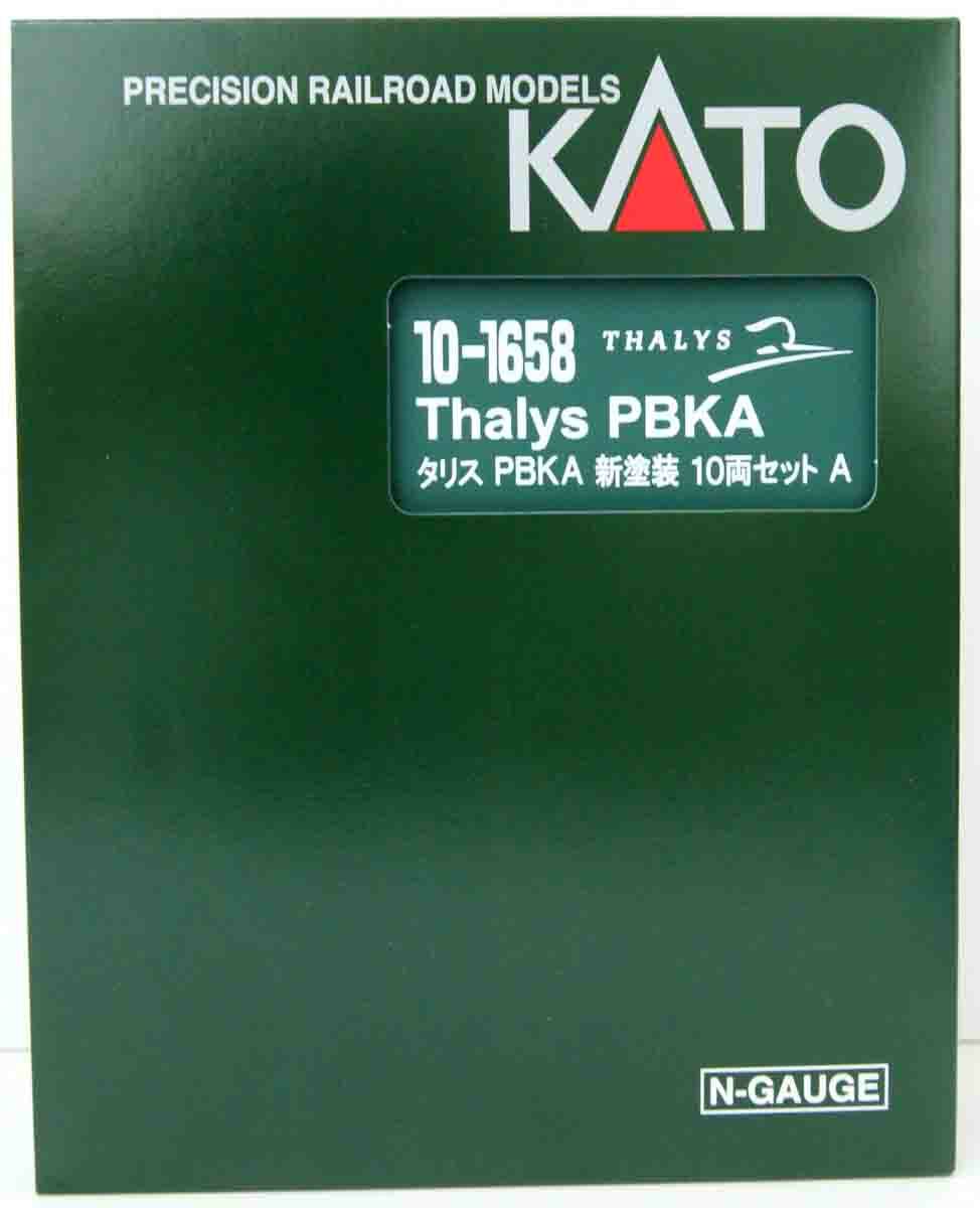 Kato 10-1658 Thalys PBKA New Painting 10 Cars Set (N scale