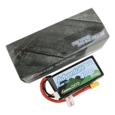 Gens Ace Adventure HV 4300mAh 11.4V 50C 3S Lipo RC Crawler Battery XT60 Plug 