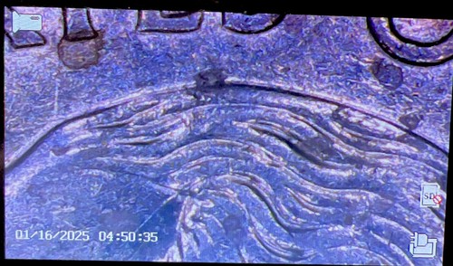 2004 D Florida Quarter Strike Thru + Die Chips Both Sides + Pre-Cud Mint Errors - Picture 11 of 20