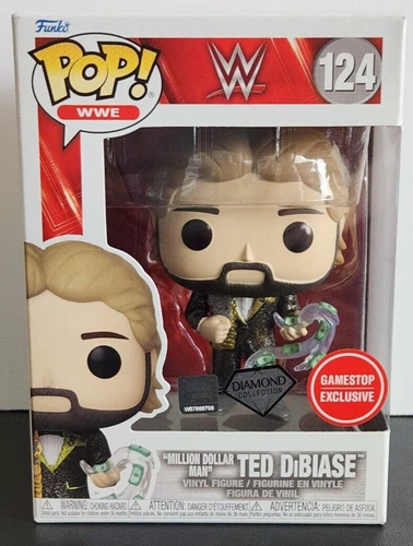 Funko Pop! WWE Ted DiBiase "Million Dollar Man" Diamond GameStop Exclusive #124