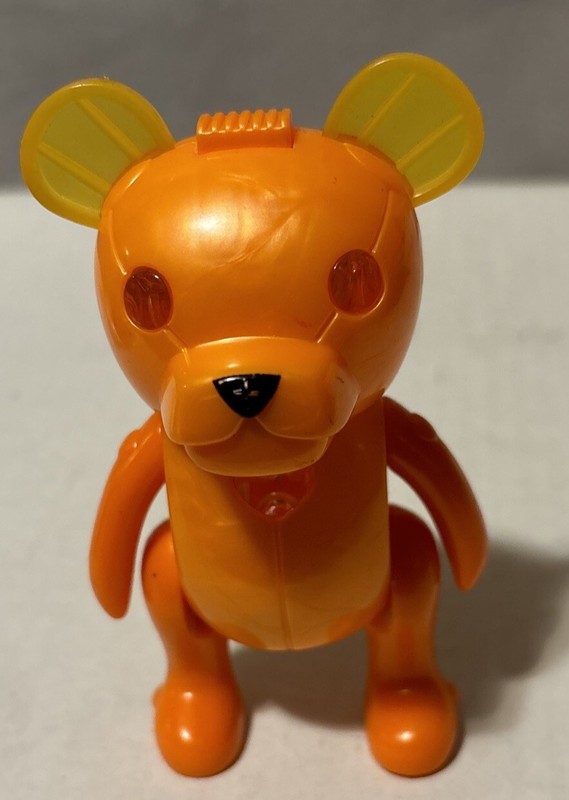 McDonald's Happy Meal Toy 2002 Robo-Chi Robo Teddy #8 Used. Opened Bag