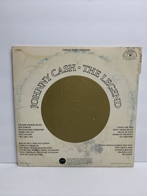 Johnny Cash - The Legend LP | eBay