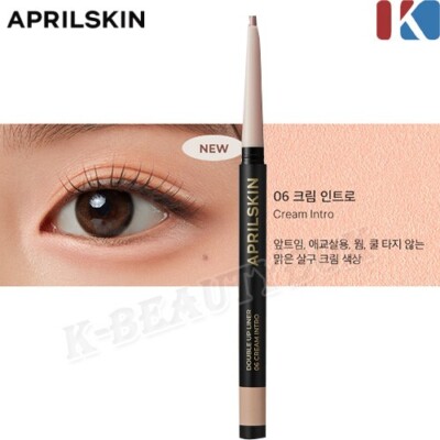 APRILSKIN Double Up Liner Pencil Eyeliner #6 Cream Intro Double Proof Liner Neu